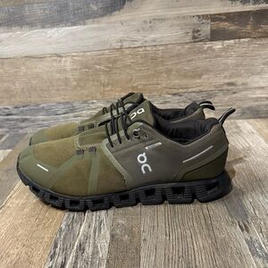 ON Cloud 5 Waterproof Olive Black 59.98836 Women’s US size W9 Running Shoes